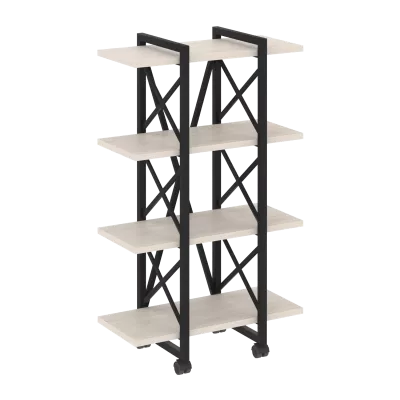 Стеллаж на колесных опорах - 4 полки VR.L-MST.K-4.4V