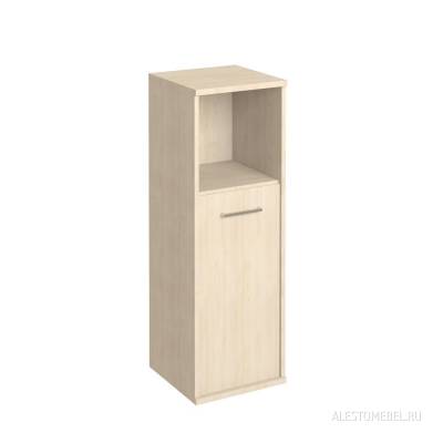 FIRST Шкаф средний узкий левый/правый (1 низкая дверь ЛДСП) 400х430х1260