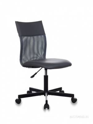 Кресло CH-1399/GREY спинка сетка серый сиденье серый искусственная кожа крестовина металл