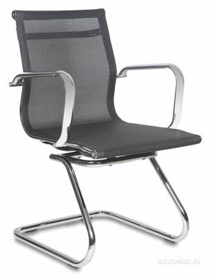 Кресло CH-993-LOW-V/M01 низкая спинка черный M01 сетка