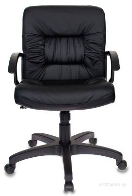 Кресло KB-7/BLACK черный искусственная кожа