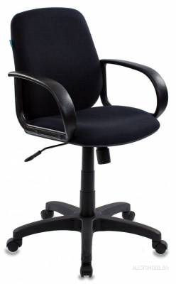 Кресло руководителя CH-808-LOW/#B низкая спинка сиденье черный 3С11 крестовина металл