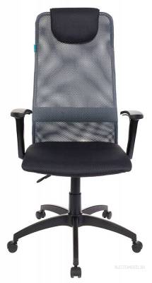 Кресло руководителя KB-8/DG/TW-12 серый TW-04 TW-12 сетка