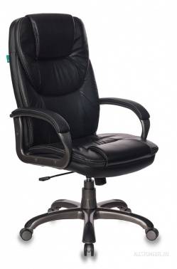 Кресло руководителя T-9905DG/BLACK черный искусственная кожа (пластик темно-серый)