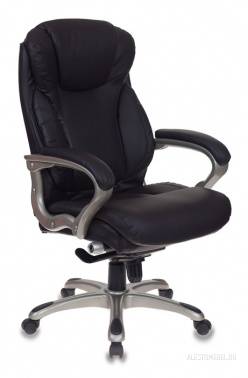 Кресло руководителя T-9916/BROWN коричневый рец.кожа/кожзам
