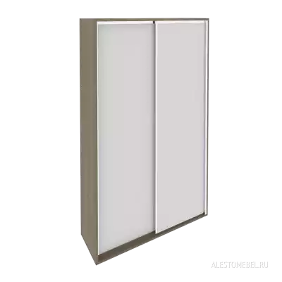 Шкаф-купе для одежды (двери – 2шт. Зеркала) Шкаф делится на 2 равные части: в каждой - 2 полки и выдвижнаяштанга для вешалок. 1200*390*2050
