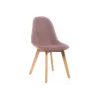 Деревянный стул Filip light purple / wood