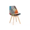 Деревянный стул Mille fabric multicolor