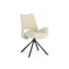 Стул на металлокаркасе Balaton 360 крутящийся beige / black