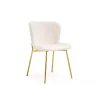 Стул на металлокаркасе Basket beige / gold