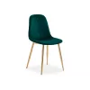 Стул на металлокаркасе Dabl green