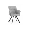 Стул на металлокаркасе Elis gray / dark gray / black