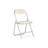 Стул на металлокаркасе Fold 1 складной beige / chrome