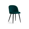 Стул на металлокаркасе Gabi 1 green / black