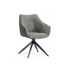 Стул на металлокаркасе Kansas gray / graphite gray / black