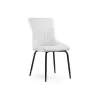 Стул на металлокаркасе Lado white / black