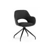 Стул на металлокаркасе Memfis graphite / black