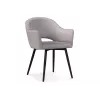 Стул на металлокаркасе Ойстер MR-28 / черный