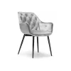 Стул на металлокаркасе Remo light gray
