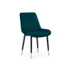 Стул на металлокаркасе Seda 1 green / gold / black