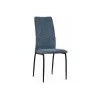 Стул на металлокаркасе Tod black / blue